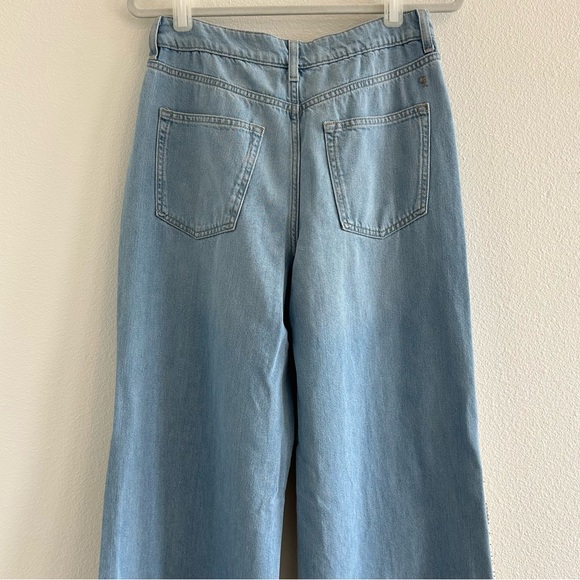 Pilcro Sequin High-Rise Wide-Leg Skater Jeans - Picture 6 of 9